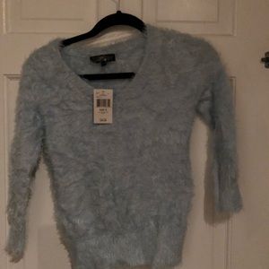 Baby blue Almost Famous sweater size small NWT